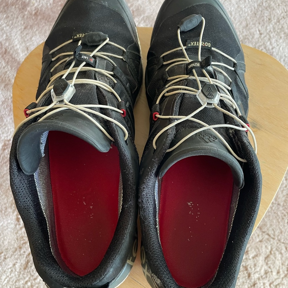 Adidas Terrex Black and White Athletic Shoes - Picture 6 of 7